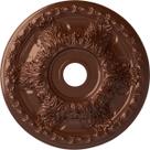 Medalhão de teto Ekena Millwork Granada CM23GACPS Copper Penny