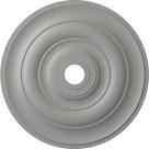 Medalhão de teto Ekena Millwork Jefferson 26,5 cm OD Primer