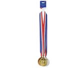 Medalhas Beistle Gold, Silver e Bronze com fita (pacote com 4)