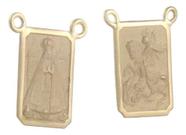 Medalhas Para Escapulário S Jorge Ns Aparecida Df Ouro 18k