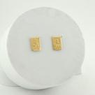 Medalhas Para Escapulário Tradicional 16x11 Df Ouro 18k 750