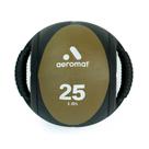 Medicine Ball Aeromat Dual Grip Power 11 kg/9 cm preto/cinza