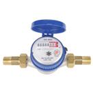 Medidor de água Fafeicy Cold Water, fio de 1/2 polegada com tampa