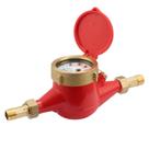 Medidor de água Wattlow DN15 1/2 NPT com latão para jardim ou fábrica