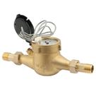 Medidor de água Wattlow DN20 3/4 NPT com saída de pulso, latão