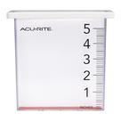 Medidor de chuva AcuRite Waterfall 5" Capacity Clear