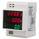 Medidor de energia digital Walfront Multifunction AC100A KWH Medidor de energia digital Walfront Multifunction AC100A KWH