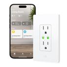 Medidor de energia Smart Outlet Eve com controle de voz e aplicativos