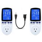 Medidor de potência Watt Meter Plug Monitor doméstico de uso de eletricidade Medidor de potência Watt Meter Plug Monitor doméstico de uso de eletricidade