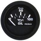 Medidor de pressão de óleo Faria Beede Instruments Euro 100 PSI