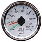 Medidor de pressão de suspensão pneumática RACETECH 150 PSI 52mm