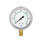 Medidor de pressão Joywayus 0-60 PSI em latão 1/4 NPT com rosca macho