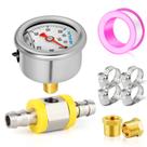 Medidor de pressão MEANLIN MEASURE 0-60Psi em aço inoxidável Medidor de pressão MEANLIN MEASURE 0-60Psi em aço inoxidável