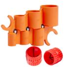 Medidor de profundidade e kit de ferramentas de rebarbação de tubos Edgnb 1/4" - 1"