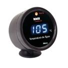 Medidor de temperatura água racetronix display azul + copo suporte com fita dupla face ts90 cs01