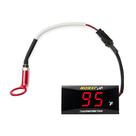Medidor de temperatura do motor NORXI Fahrenheit com alerta de temperatura excessiva
