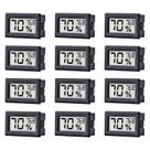 Medidor de temperatura e umidade Pgzsy Mini LCD Display, pacote com 12 Medidor de temperatura e umidade Pgzsy Mini LCD Display, pacote com 12