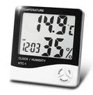 Medidor de temperatura Termo-higrômetro Digital Relógio Medidor de temperatura Termo-higrômetro Digital Relógio