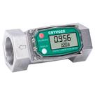 Medidor de vazão de turbina GRYVOZE Display LCD NPT 40-280 LPM de 1,5 polegadas