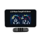 Medidor Digital LCD 12V 2 Em 1, 3 Em 1, 4 Em 1: Pressão Do Óleo, Voltímetro, Temperatura Da Água E Medidor Digital LCD 12V 2 Em 1, 3 Em 1, 4 Em 1: Pressão Do Óleo, Voltímetro, Temperatura Da Água E