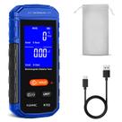 Medidor EMF KENMIC Detector portátil recarregável LCD azul