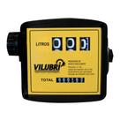 Medidor mecanico p/ oleo diesel ate 120l/min 3dig vilubri Medidor mecanico p/ oleo diesel ate 120l/min 3dig vilubri