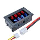 Medidor Voltímetro Amperímetro 0-99.99V 0-9.999A