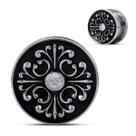 Medidores de ouvido COOEAR Vintage Floral Screw Back em aço inoxidável Medidores de ouvido COOEAR Vintage Floral Screw Back em aço inoxidável