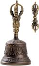 Meditação: Hand Bell Bajra, Budista Tibetano, do Himalayan Bazaar