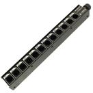Medusa - painel para distribuição de sonorização de 12 vias linear slim sem conector Medusa - painel para distribuição de sonorização de 12 vias linear slim sem conector
