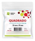 Meeple Vírus Quadrado 100 Sleeves Transparentes 70x70mm