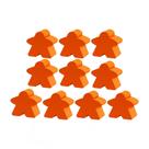 Meeples de Madeira 10 unidades 20x20x9mm Acessório de Jogo Ludens Spirit