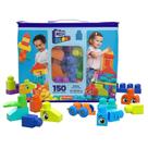 Mega Bloks Jumbo Sacola Grande de Construção 150 Peças - Mattel
