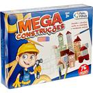 Mega construcoes 76pecas madeira -pais e filhos Mega construcoes 76pecas madeira -pais e filhos