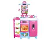 Mega Cozinha Infantil Completa 92cm C/ Acessórios Geladeira Forno Fruteira