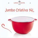 Mega Criativa de 14L na cor vermelha
