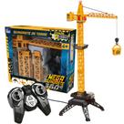 Mega Guindaste Torre 80cm Brinquedo Controle 360 Luz Som