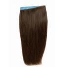 Mega Hair Fita Adesiva castanho liso INVISIVEL 40cm 1 tela 20g