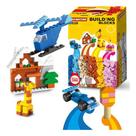 Mega Kit 1000 Peças Blocos De Montar Bloxi Starter Colorido