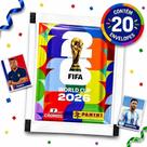 Mega kit 20 envelopes figurinha copa do mundo 2026 original com nota total 140 unidades