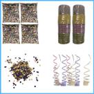 Mega kit carnaval 4 pacotes confete e 2 tubos serpentina