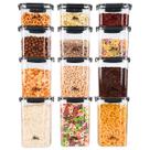 Mega Kit com 12 Potes para Mantimentos, Porta Alimentos Hermeticos com Travas Mega Kit com 12 Potes para Mantimentos, Porta Alimentos Hermeticos com Travas