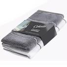 Mega Panão Kit 2 Unids Pano de Chão Limpeza em Microfibra 80x50cm Celeste CLT-824