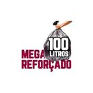 Mega Reforçado Saco De Lixo 100 Litros 100 Un Preto Mega Reforçado Saco De Lixo 100 Litros 100 Un Preto