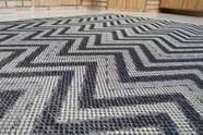 Mega Tapete para sala Quadrado Natural Look PETRAIA B 215x215 cm
