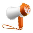 Megafone Brinquedo PlayRoute - Trocador de Voz com Gravação e Sirene
