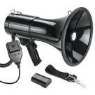 Megafone De Mão Bluetooth USB MP3 Recarregável Com Microfone Sirene Gravação SR-66 Sonoros Megafone De Mão Bluetooth USB MP3 Recarregável Com Microfone Sirene Gravação SR-66 Sonoros