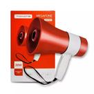 Megafone portátil recarregável com altifalante integrado e função de gravação