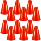 Megafones Cheer de plástico vermelho Woanger de 12 peças 20x13cm