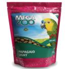Megazoo Papagaio Light 600g Ração Extrusada